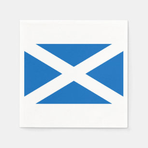 Serviette En Papier Drapeau de papier écossais serviettes