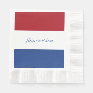 Serviette En Papier Drapeau de Pays-Bas