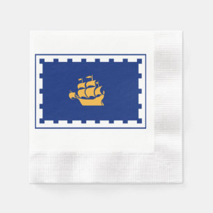 Serviette En Papier Drapeau de Québec