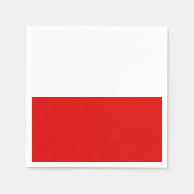 Serviette En Papier Drapeau de Rhénanie-du-Nord Westphalie (Devant)