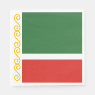 Serviette En Papier Drapeau de Tchétchénie