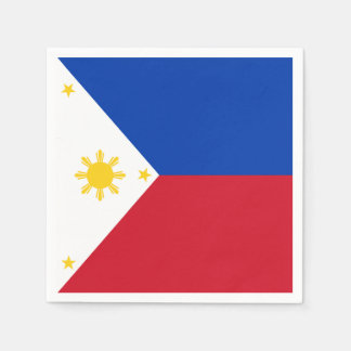 Serviette En Papier Drapeau des Philippines