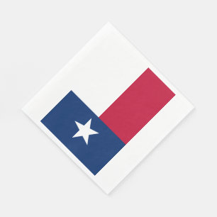 Serviette En Papier Drapeau d'état du Texas
