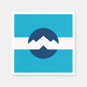 Serviette En Papier Drapeau d'Ogden, Utah