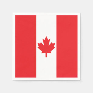 Serviette En Papier Drapeau du Canada