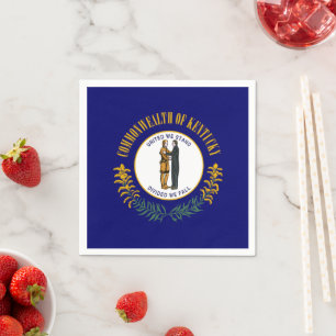Serviette En Papier Drapeau du Kentucky