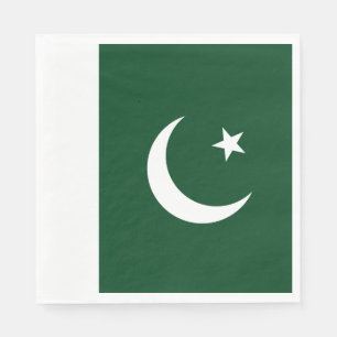 Serviette En Papier Drapeau du Pakistan