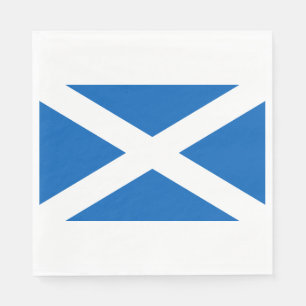 Serviette En Papier Drapeau écossais (Saltire) (Drapeau écossais)