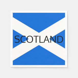 Serviette En Papier Drapeau écossais Scotland