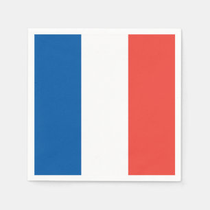 Serviette En Papier Drapeau français : Bannière du Tricolor Bastille