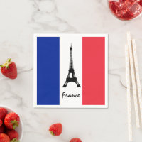 Drapeau français & Tour Eiffel - France /fans spor