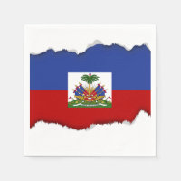 Drapeau haïtien classique