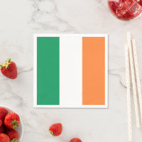 Drapeau irlandais tricolore patriotique Saint Patr
