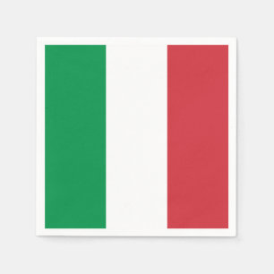 Serviette En Papier Drapeau italien (Italie)