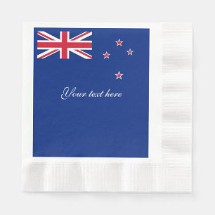 Serviette En Papier Drapeau néo-zélandais