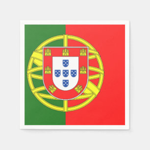 Serviette En Papier Drapeau portugais