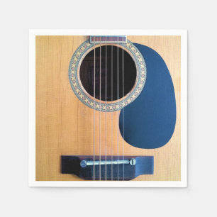 Serviette En Papier Dreadnough Guitare acoustique