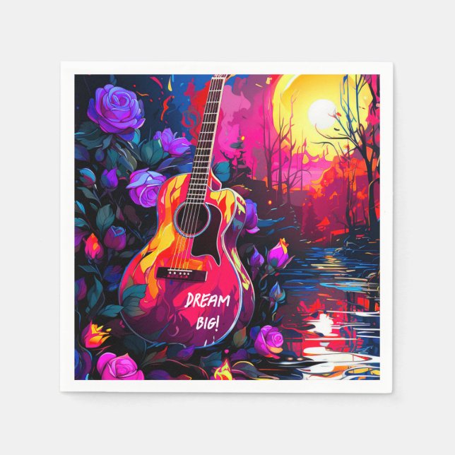 Serviette En Papier Dream Big (Devant)