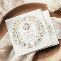Dreamy Pastel Fête des mariées Fleur sauvage Tea P