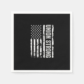 Serviette En Papier Droits des travailleurs syndicaux - Union Fort - U