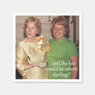 Serviette En Papier Drôle Dames Cocktail Napkins