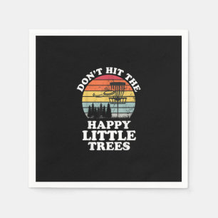 Serviette En Papier Drôle Disque Golf Frisbee Joueur de golf Sport Ho