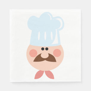 Serviette En Papier Drôle Papier Chef serviettes