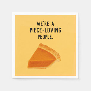 Serviette En Papier Drôle Thanksgiving