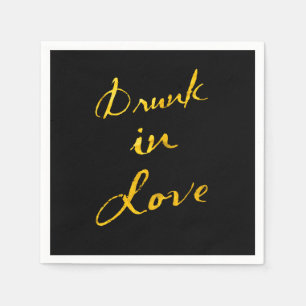 Serviette En Papier Drunk in Love