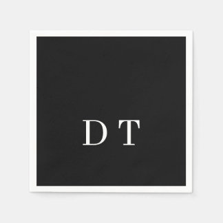 Serviette En Papier DT Initiales Briquet – L'édition Cadeau de Luxe