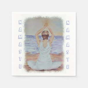 SERVIETTE EN PAPIER DU YOGA SERVIETTES DE PAPIER SVP %PIPE%