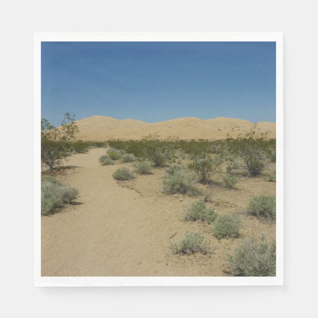 Serviette En Papier Dunes de Kelso au Mojave National Park (Devant)