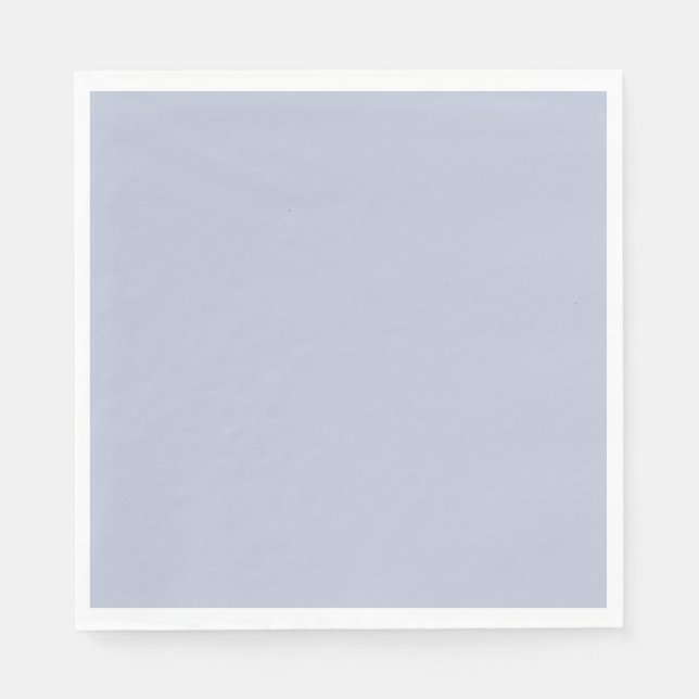 Serviette En Papier Dusty Blue Party Luncheon Napkins (Devant)
