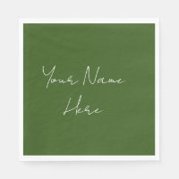 Earth Tone Mariage Event Réception Napkins