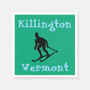 Serviette En Papier East Coast Ski Capital Killington, VT (Rutland)