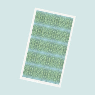 Serviette En Papier Eau tropicale aquamarine