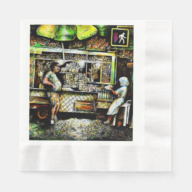 Serviette En Papier Éblouissant (Devant)
