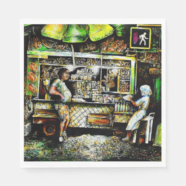 Serviette En Papier Éblouissant (Devant)