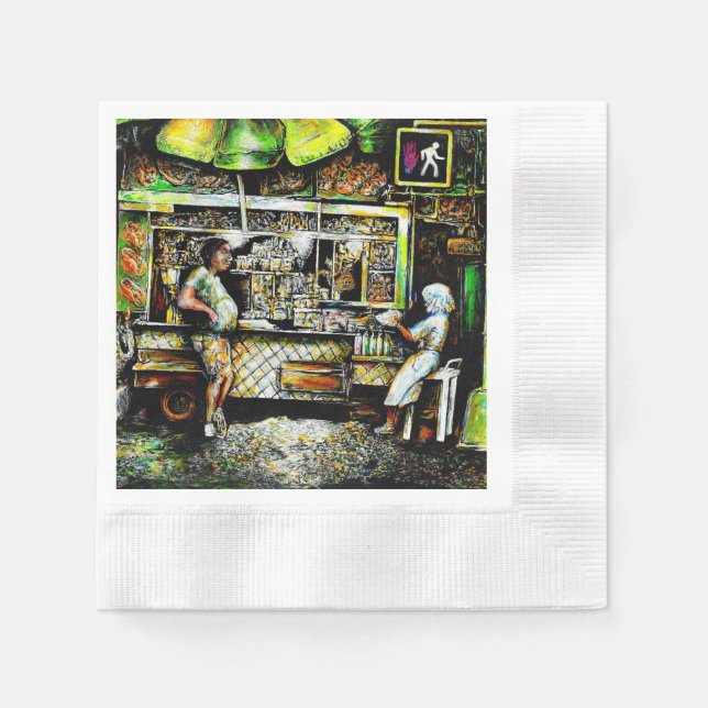 Serviette En Papier Éblouissant (Devant)