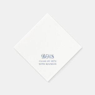 Serviette En Papier École de la Marine Première Classe Réunion