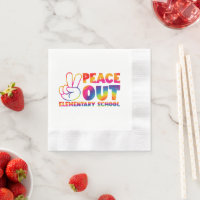 École primaire Peace Out Tie Dye dernier jour 