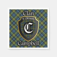 écossais Campbell Tartan Napkin