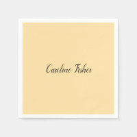 Écriture Manuelle Classique Simple Beige