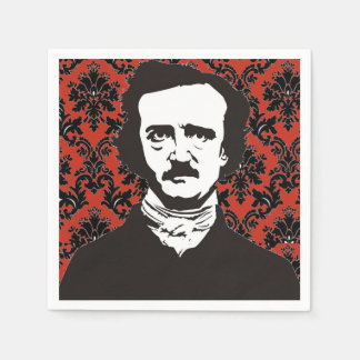Serviette En Papier Edgar Allan Poe Papier Napkin