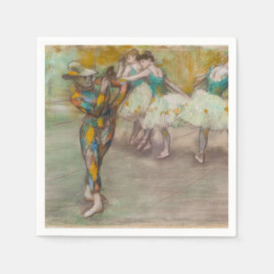 Serviette En Papier Edgar Degas - Danse de l'Arlequin