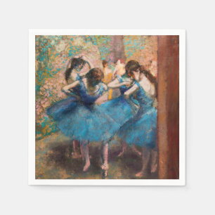 Serviette En Papier Edgar Degas - Danseurs en bleu