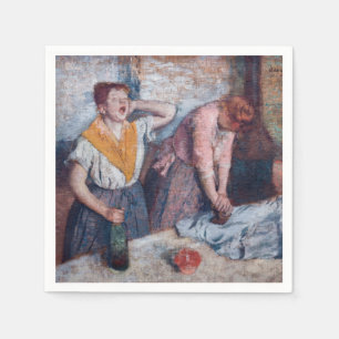 Serviette En Papier Edgar Degas - Les repasseuses