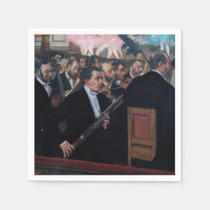 Serviette En Papier Edgar Degas - Orchestre à l'Opéra