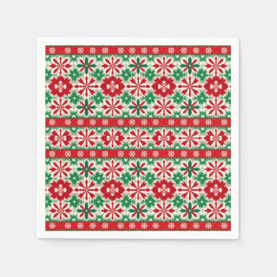 Serviette En Papier Édition de Noël 2 de la Selburose scandinave