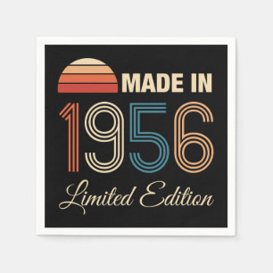 Serviette En Papier Édition limitée 1956 pour 70e anniversaire
